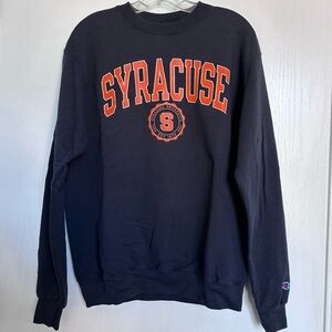 Champion Classic Syracuse Navy Blue Unisex Sweatshirt
